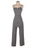 Bershka Houndstooth Black Jumpsuit Size S - photo 1