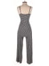 Bershka Houndstooth Black Jumpsuit Size S - photo 2