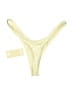 Ris-K Swim Solid Yellow Swimsuit Bottoms Size S - photo 2