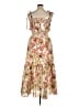 Tory Burch Floral Ivory Casual Dress Size XL - photo 2