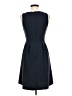 H&M Solid Blue Cocktail Dress Size 6 - photo 2