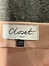 Closet Solid Tan Cocktail Dress Size 12 - photo 7