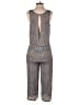 Free People Paisley Gray Jumpsuit Size S - photo 2