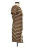 A'gaci Stripes Brown Casual Dress Size XS (estimated) - photo 4