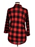 NYC Plaid Red 3/4 Sleeve Blouse Size 1X - photo 2