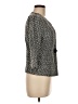 Coldwater Creek 100% Acrylic Print Gray Blazer Size 6 (petite) - photo 4