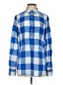 J.Crew Blue Long Sleeve Polo Size 4 (tall) - photo 1