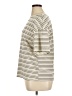 Merokeety Stripes Ivory Short Sleeve T-Shirt Size XL - photo 5
