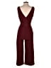 Sam Edelman Solid Burgundy Jumpsuit Size 6 - photo 2