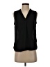 Chaus 100% Polyester Black Sleeveless Blouse Size XS - photo 1
