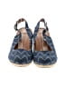 Vionic Chevron-herringbone Blue Wedges Size 8 1/2 - photo 2