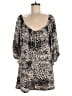 Arden B. 100% Polyester Animal Print Ivory Black Romper Size M - photo 1