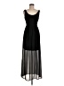 Soprano 100% Polyester Black Cocktail Dress Size M - photo 1