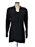 Dana Buchman 100% Silk Black Coat Size 12 - photo 1