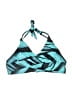 Unbranded Print Teal Swimsuit Top Size L - photo 1