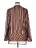 CAbi 100% Polyester Brown Long Sleeve Polo Size XL - photo 2