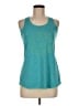 The North Face 100% Polyester Teal Tank Top Size M - photo 1