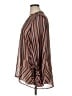 CAbi 100% Polyester Brown Long Sleeve Polo Size XL - photo 5