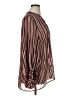 CAbi 100% Polyester Brown Long Sleeve Polo Size XL - photo 4