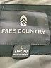 Free Country 100% Polyester Solid Gray Jacket Size 14 - photo 3