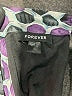 Forever 100% Polyester Print Purple Cocktail Dress Size 6 - photo 7