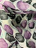 Forever 100% Polyester Print Purple Cocktail Dress Size 6 - photo 8