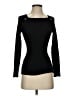 White House Black Market Solid Black Pullover Sweater Size XS - photo 1