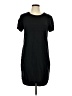 Splendid Solid Black Casual Dress Size L - photo 1