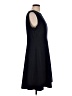 Alex Marie Solid Black Casual Dress Size 12 - photo 4
