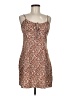Shein Animal Print Brown Casual Dress Size 8/10 - photo 1