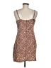 Shein Animal Print Brown Casual Dress Size 8/10 - photo 2