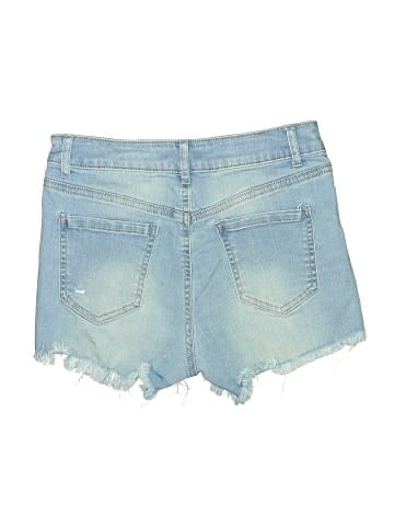 Wax Jean Denim Shorts (view 2)