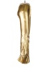 Unbranded Metallic Gold Leggings Size M - photo 4