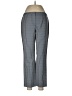 Theory 100% Polyester Houndstooth Gray Dress Pants Size 8 - photo 1