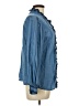 Indigo Thread Co. 100% Lyocell Blue Long Sleeve Blouse Size L - photo 4