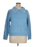 Unbranded 100% Acrylic Blue Pullover Sweater Size 1X - photo 1