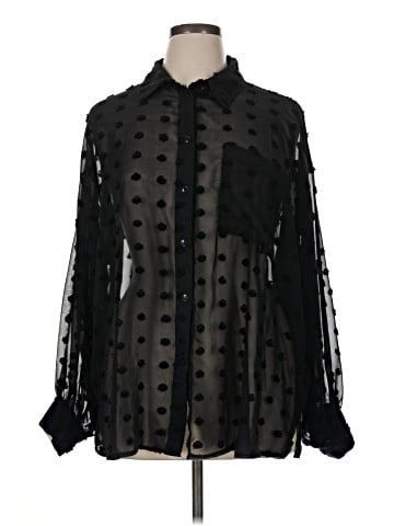 ASOS Design Long Sleeve Blouse (view 1)