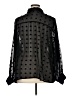 ASOS Design 100% Polyester Polka Dots Black Long Sleeve Blouse Size 16 - photo 2