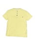 Zara Yellow Short Sleeve Henley Size 9 - 10 - photo 1