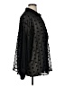 ASOS Design 100% Polyester Polka Dots Black Long Sleeve Blouse Size 16 - photo 4