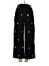 Unbranded 100% Cotton Polka Dots Black Casual Pants Size S - photo 1