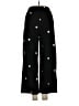 Unbranded 100% Cotton Polka Dots Black Casual Pants Size S - photo 2