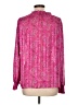 Maison d' Amelie 100% Polyester Pink Long Sleeve Blouse Size L - photo 2