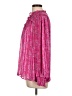 Maison d' Amelie 100% Polyester Pink Long Sleeve Blouse Size L - photo 5