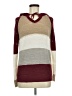 Assorted Brands Color Block Burgundy Pullover Sweater Size M (estimated) - photo 1