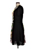 Prabal Gurung 100% Polyester Graphic Floral Fair Isle Paisley Tie-dye Tropical Black Casual Dress Size 12 - photo 5