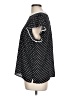 CeCe Polka Dots Black Short Sleeve Blouse Size L - photo 5