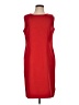 Sag Harbor 100% Polyester Solid Red Cocktail Dress Size 12 - photo 1