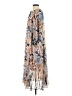 See By Chloé 100% Polyester Paisley Brown Blue Casual Dress Size EU (FR) 36 / US 4 - photo 5