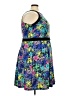 Spense Floral Blue Casual Dress Size 20 - photo 4